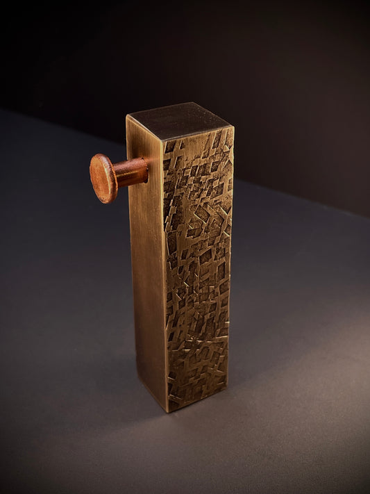 Lever bottle opener